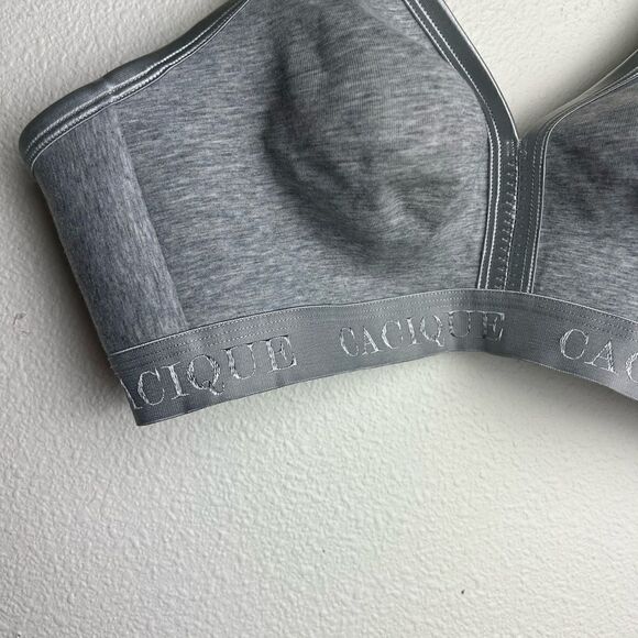 Сaciqie Cotton Unlined No-Wire Bra 40 C - Picture 5 of 9